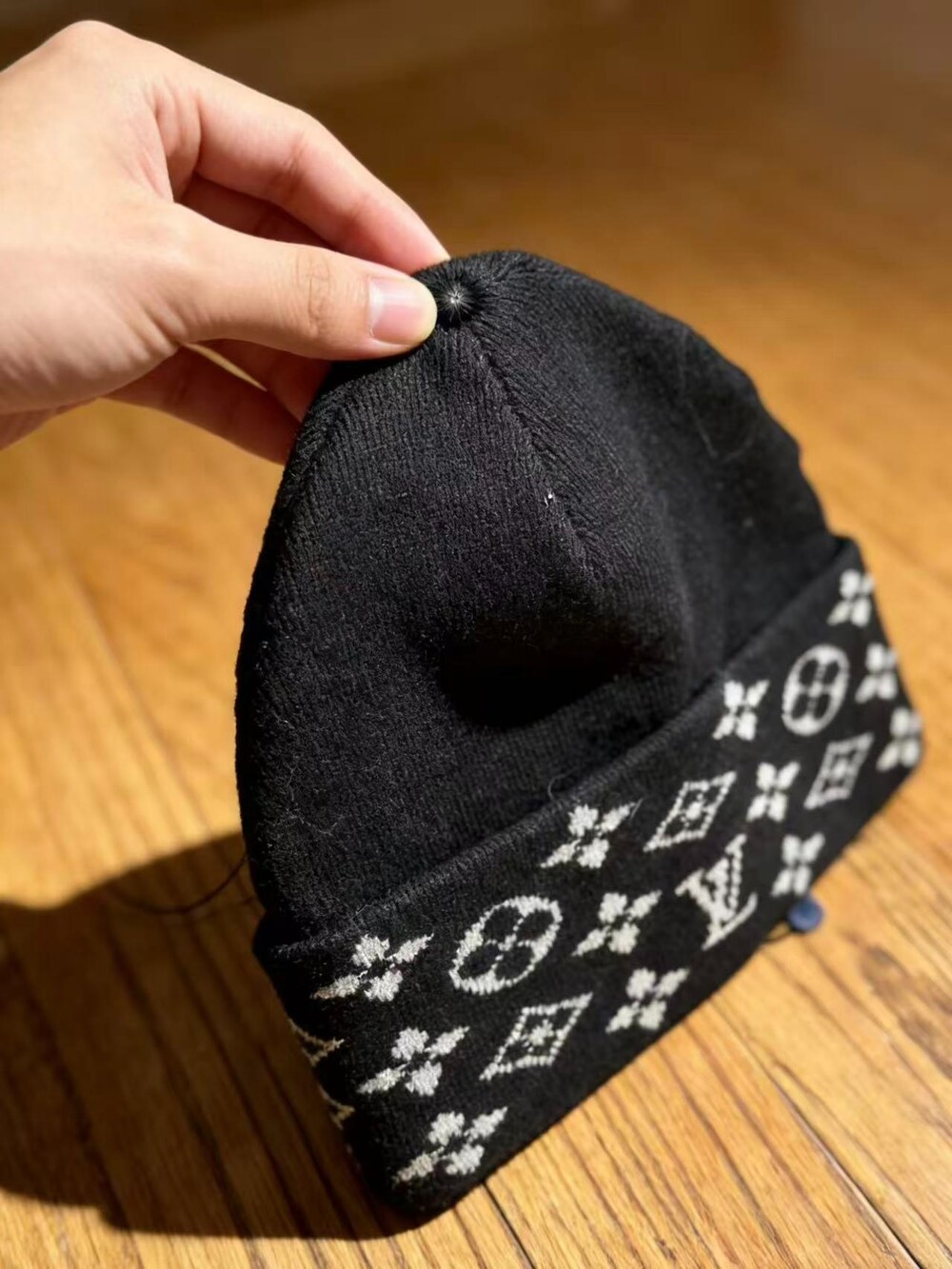 Louis Vuitton Monogram Knit Beanie - Picture 3 of 4